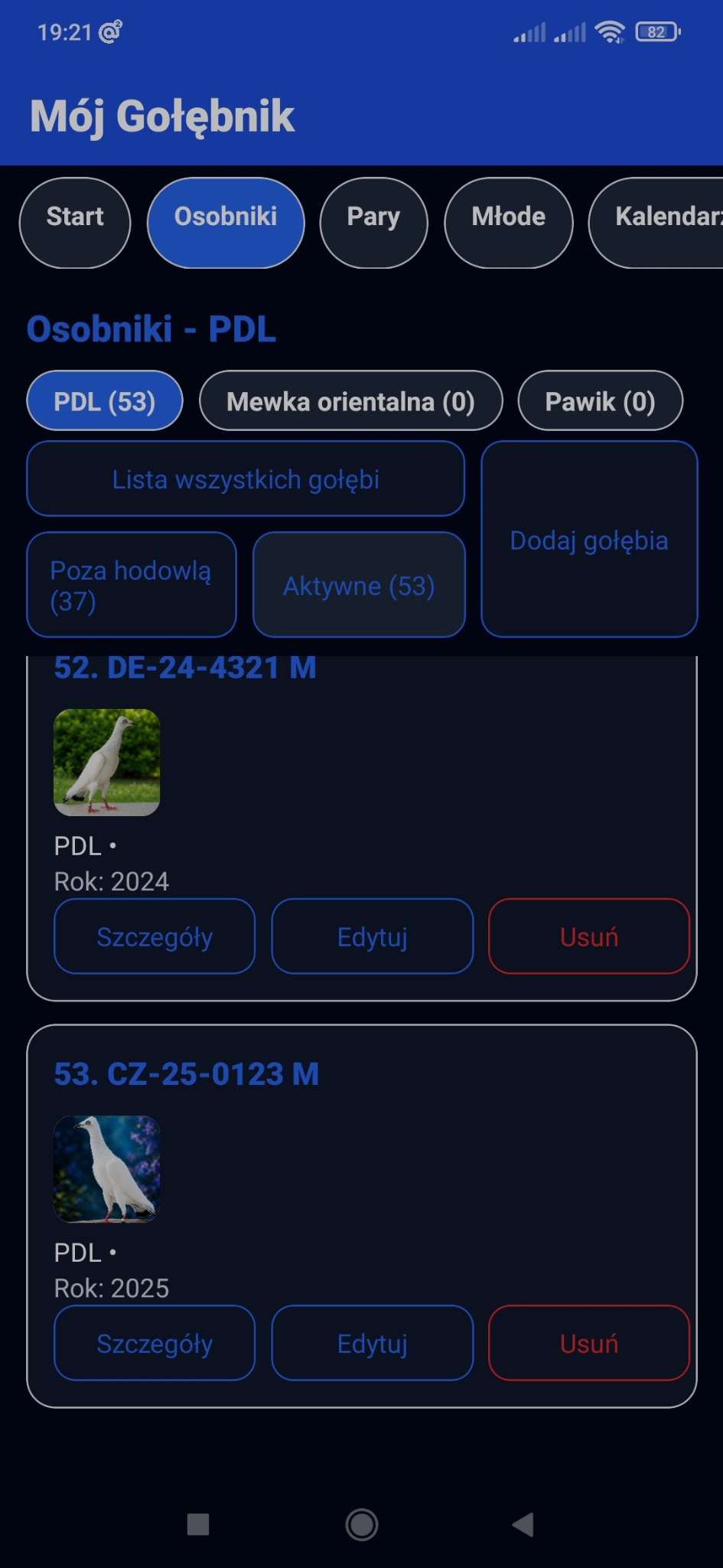 Osobniki
